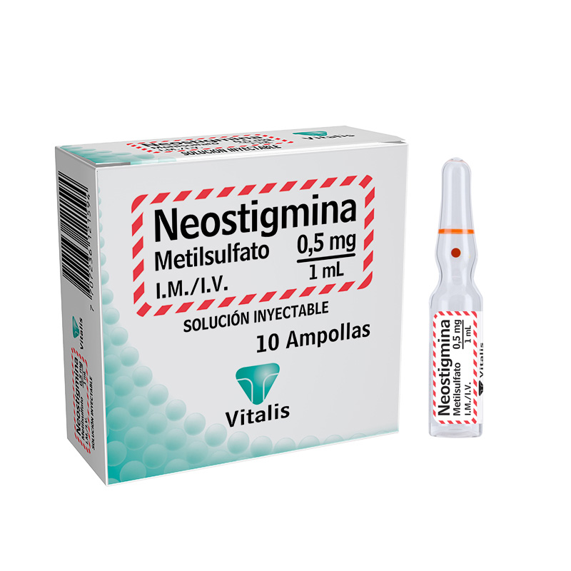 Neostigmina 0,5 mg/ml amp caja x 10
