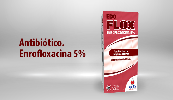 Edo Flox iny x 10 ml (Enrofoxacina 5%)