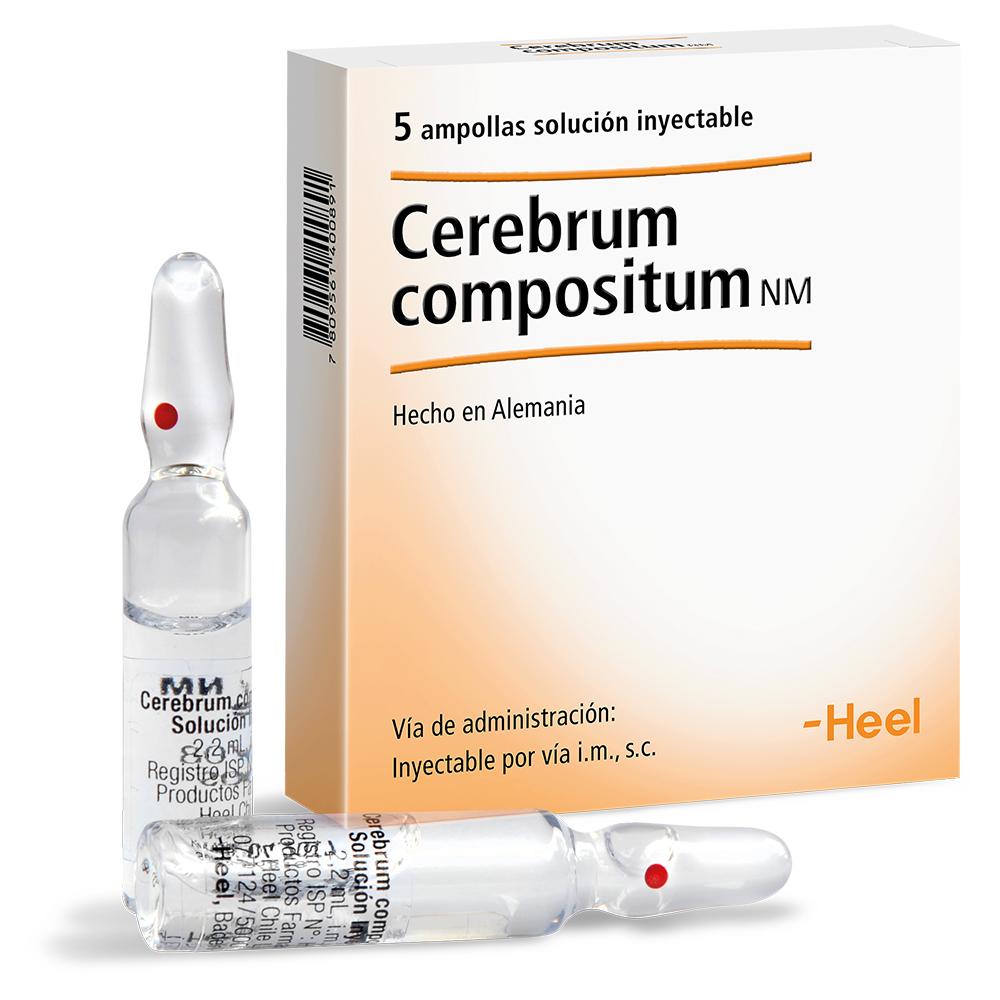 Cerecomp Compositum o cerebrum Ampolla 2,2 ml /unidad Heel
