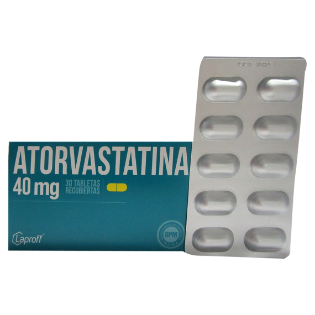 Atorvastatina 40 mg tab cja x 300 tab