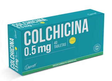 Colchicina 0,5 mg Tab caja x 40