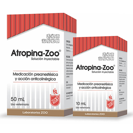 Atropina Sulfato 1 mg iny fco 10 ml