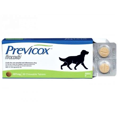 Previcox 227 mg caja x 10 tabletas 