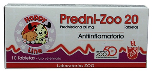 Prednizoo 20 mg caja 30