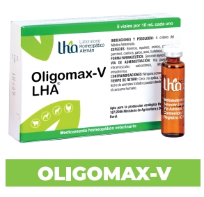 Oligomax-v Lha ampolla 10 ml multidosis