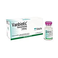Vancomicina 500mg/ml amp caja x 10