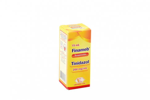 Tinidazol 200 mg/ml suspensión frasco x 15 ml