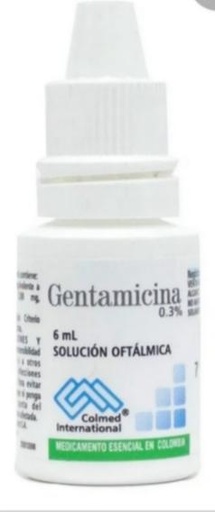 Gentamicina 0,3% sol oft Fco 6 ml