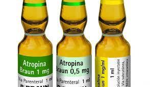 Atropina 1 mg/ml sol iny Caja 10 amp