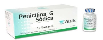 Penicilina Sodica (cristalina) 5'000.000 UI amp caja x 10